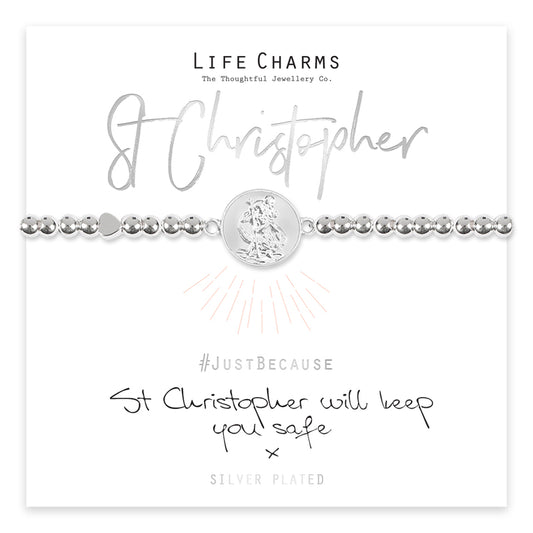 St.Christopher Will Keep You Safe Bracelet