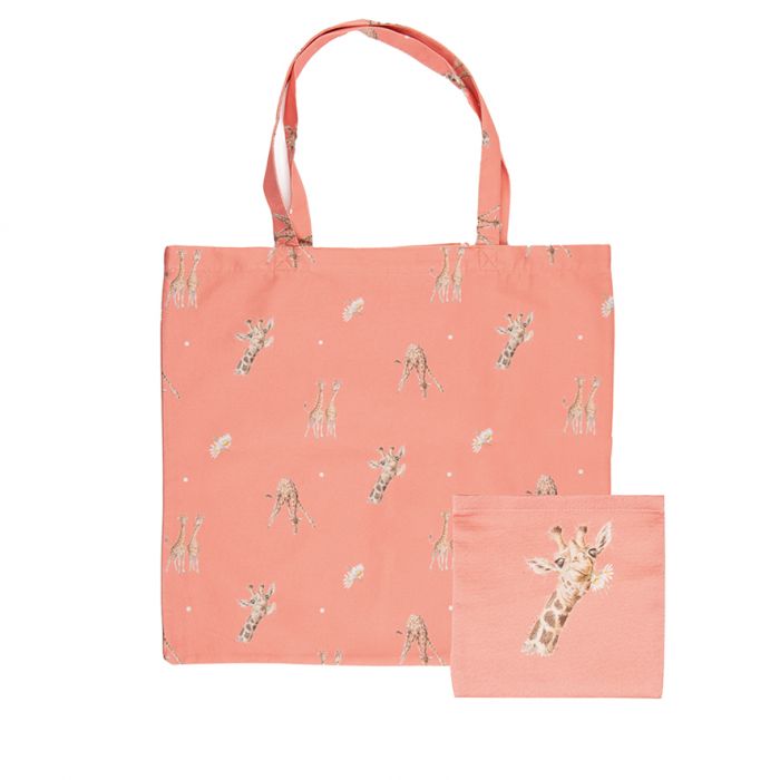 Foldable Shopping Bag - Giraffe