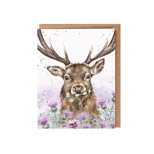 Seed Card - Thistle Make You Smile (Stag)