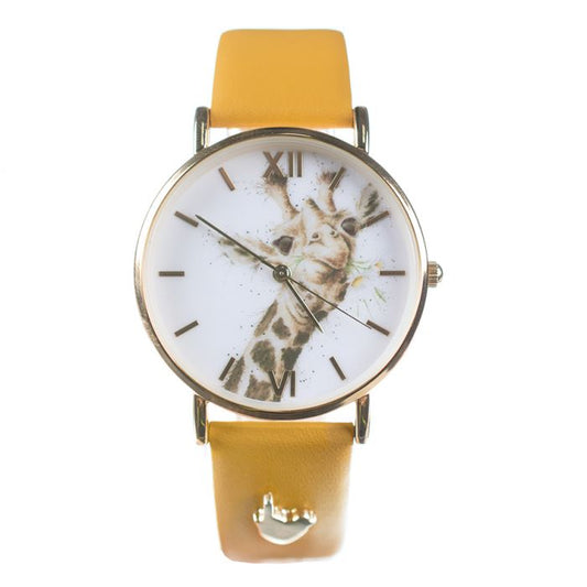 Flowers Leather Watch