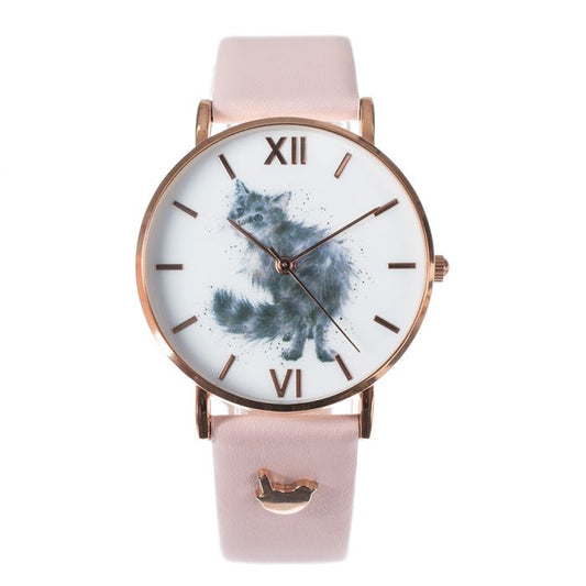 Glamour Puss Leather Watch